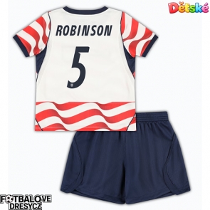 Spojené státy Antonee Robinson #5 Dětské Domácí dres komplet MS 2026 Krátký Rukáv (+ trenýrky)